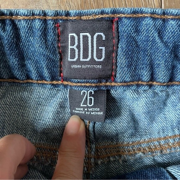 Women's Blue Jeans with Embroidered Pockets - Picture 5 of 14